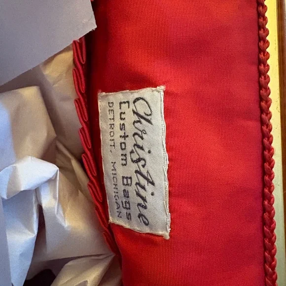 Christine Custom Bags Detroit Cherry Motif Bag - Picture 5 of 5